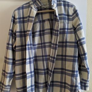 Madewell Flannel Button Down Women's XS